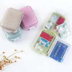 Pillendosierer im Taschenformat – Kompakte Aufbewahrung für die Hausapotheke