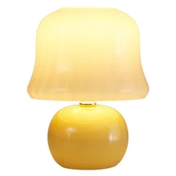 Pilz Tischlampe - Sanft leuchtendes Nachtlicht Dekor