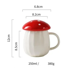 Pilz-Kaffeetasse - Kreative Keramiktasse