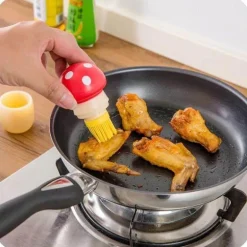 Pilz-Kochölpinsel – Küchenpinsel für aromatisches Kochen
