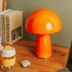 Pilz-Tischlampe – Kreatives Nachtlicht für die Heimdekoration