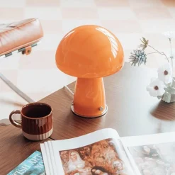 Pilz-Tischlampe – Kreatives Nachtlicht für die Heimdekoration