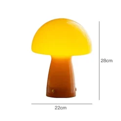 Pilz-Tischlampe – Kreatives Nachtlicht für die Heimdekoration