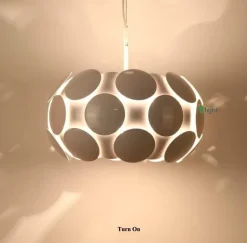 Pine Cone LED Chandelier - Modern Light Fixture