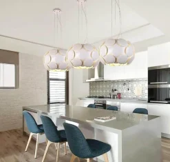 Pine Cone LED Chandelier - Modern Light Fixture