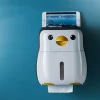 Pinguin-Toilettenpapierhalter – Niedliches Badezimmer-Organizer-Dekor