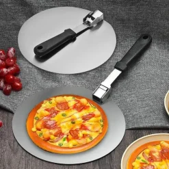 Pizzaschaufel aus Edelstahl – perfektes Backwerkzeug für Kuchen, Brot und Desserts