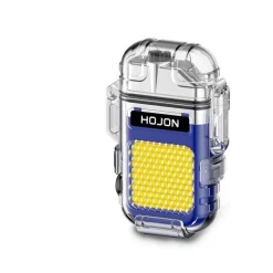 Plasma-Feuerzeug – Transparentes wiederaufladbares Design