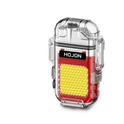 Plasma-Feuerzeug – Transparentes wiederaufladbares Design