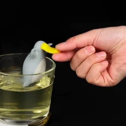 Platypus Tee-Ei – Schwimmender Teebereiter aus Silikon