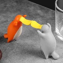 Platypus Tee-Ei – Schwimmender Teebereiter aus Silikon