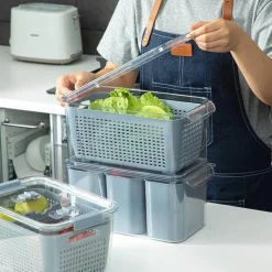 Platzsparende Kühlschrank-Organizer – Behälter-Aufbewahrungslösungen für eine clevere Aufbewahrung in der Küche