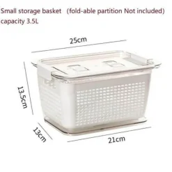 Platzsparende Kühlschrank-Organizer – Behälter-Aufbewahrungslösungen für eine clevere Aufbewahrung in der Küche