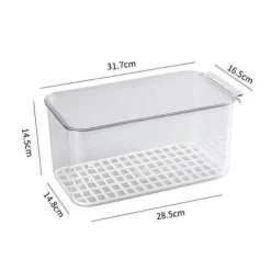 Platzsparende Kühlschrank-Organizer – Behälter-Aufbewahrungslösungen für eine clevere Aufbewahrung in der Küche