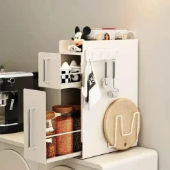 Platzsparender Küchen-Organizerschrank – kompakte Aufbewahrungslösung