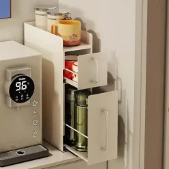 Platzsparender Küchen-Organizerschrank – kompakte Aufbewahrungslösung