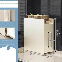 Platzsparender Küchen-Organizerschrank – kompakte Aufbewahrungslösung