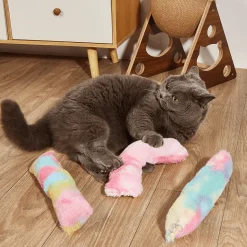 Plüsch-Katzenschwanz-Kissenspielzeug – entzückender Katzen-Akzent für die Inneneinrichtung