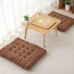 Plüsch-Kekskissen – Kreatives Dekokissen