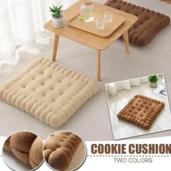 Plüsch-Kekskissen – Kreatives Dekokissen