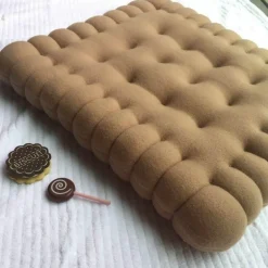 Plüsch-Kekskissen – Kreatives Dekokissen