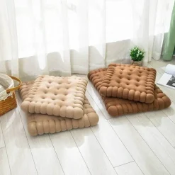 Plüsch-Kekskissen – Kreatives Dekokissen