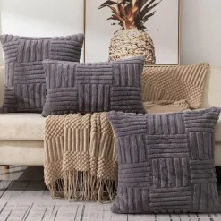 Plüsch-Kissenbezug – weicher, dekorativer Kissenbezug