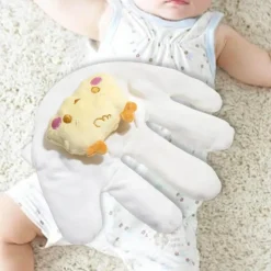 Plüsch-Kuschelbär-Schlafspielzeug – weicher automatischer Baby-Schnuller