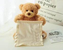 Plüschtier „Peek-a-Boo“ – interaktives Spaßspielzeug für Kinder