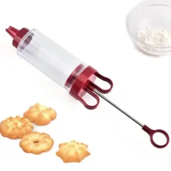 Plätzchen-Dekorationsset mit Gebäckspritze und Kuchenpresse für kreatives Backen