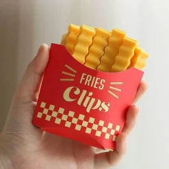 Pommes Frites Verschlussklammern - Lebensmittel Frischhalteklammern