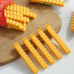 Pommes Frites Verschlussklammern - Lebensmittel Frischhalteklammern