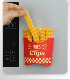 Pommes Frites Verschlussklammern - Lebensmittel Frischhalteklammern