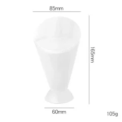 Pommes-Frites-Halter mit Soßenbechern - Snack- und Dip-Behälter