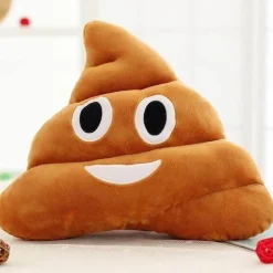 Poop Emoji Kissen - Lustiges Plüschkissen
