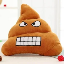 Poop Emoji Kissen - Lustiges Plüschkissen