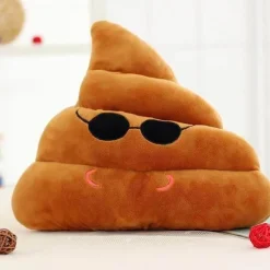 Poop Emoji Kissen - Lustiges Plüschkissen