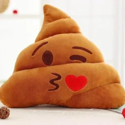 Poop Emoji Kissen - Lustiges Plüschkissen