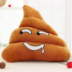 Poop Emoji Kissen - Lustiges Plüschkissen