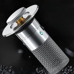 Pop-up-Spülbeckensieb – Abflussabdeckung gegen Verstopfung