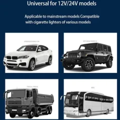 4-Port USB-Autoladegerät - Schnellladegerät-Adapter