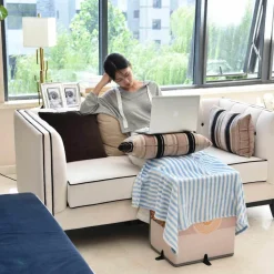 Portable Electric Folding Space Heater - Compact Warmth for Home Office