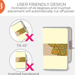 Portable Electric Folding Space Heater - Compact Warmth for Home Office