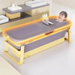 Portable Folding Bathtub - Home Spa Relaxation Tub