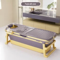 Portable Folding Bathtub - Home Spa Relaxation Tub