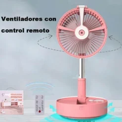 Portable Remote Control Air Conditioner Humidifier with LED Light - Compact Cooling Solution