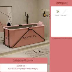 Portable Spa Bathtub - Relaxing Home Soaking Tub