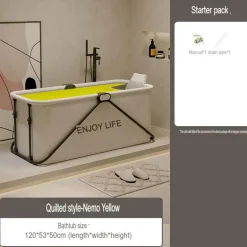 Portable Spa Bathtub - Relaxing Home Soaking Tub