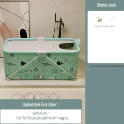 Portable Spa Bathtub - Relaxing Home Soaking Tub