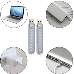 Portable USB LED Night Light - Soft Glow Lamp